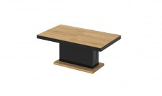 MATERA LUX coffee table (high gloss/super matt/wood-like decor)
